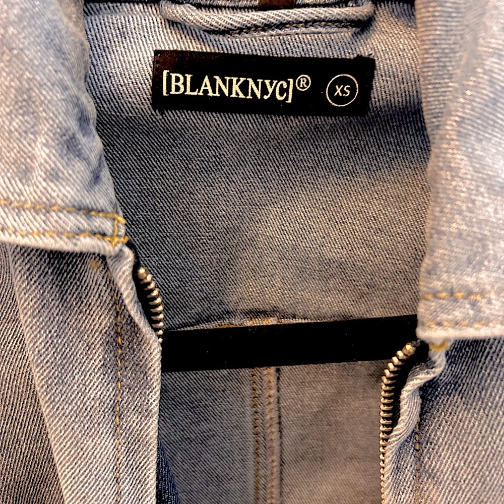 BLANK NYC Metallic Coated Jacket - Picture 3 of 4